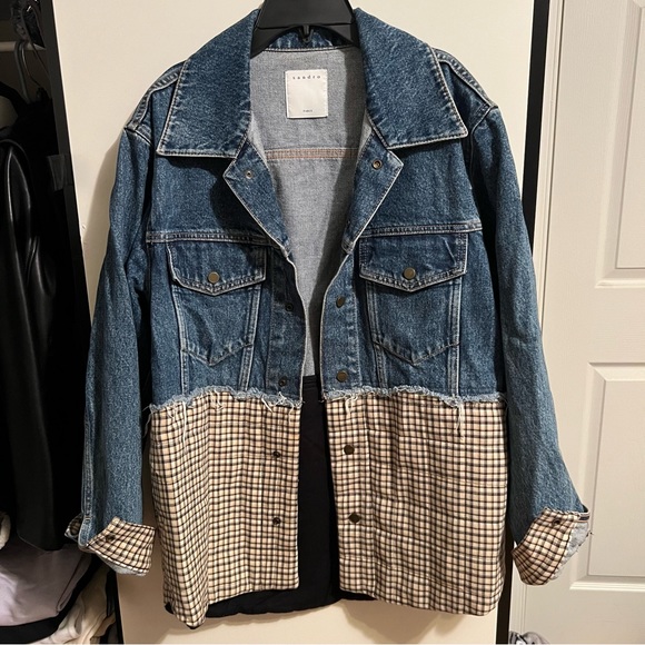 Sandro denim jacket - Picture 1 of 7
